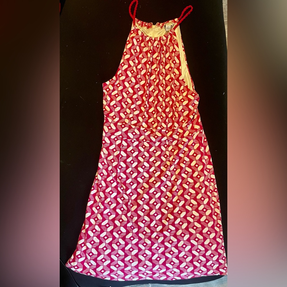 Banana Republic Pink Geometric Dress